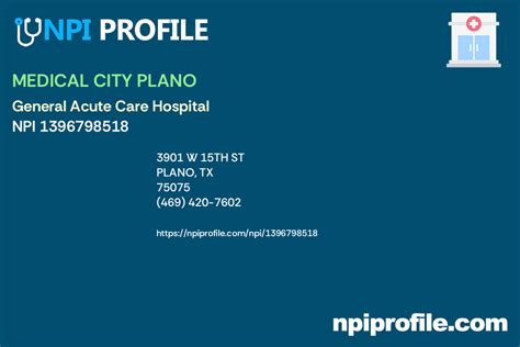 medical city plano billing phone number|MEDICAL CITY PLANO, NPI 1396798518 .